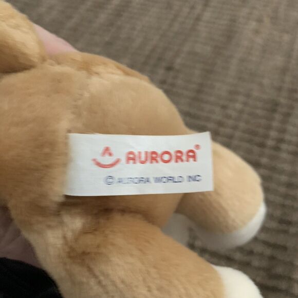 Aurora Fancy Pals Bulldog in Jacket LUVABLE DOG Puppy 8" Plush Stuffed Animal - Picture 4 of 8